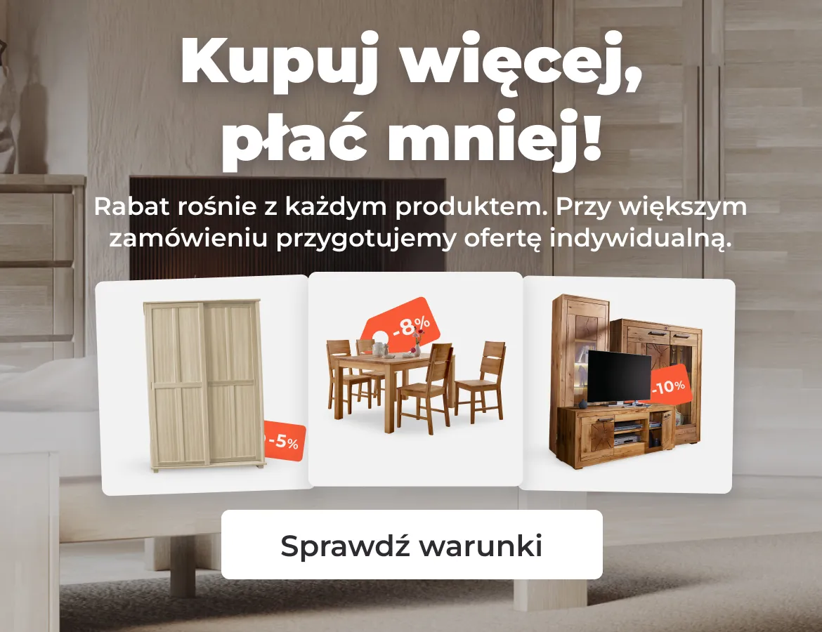 Progi rabatowe meble mobile